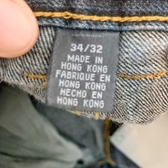 Kenneth Cole Reaction Straight Leg Medium Wash Jeans - Picture 10 of 11